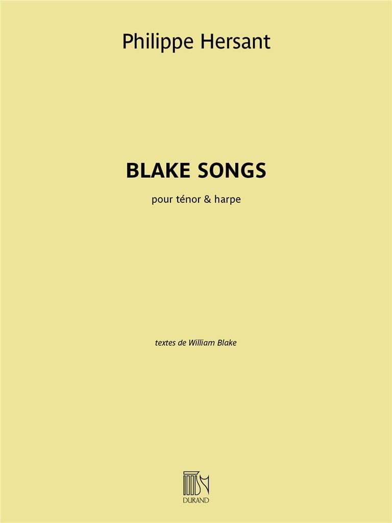 Blake Songs
